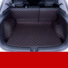 Lsrtw2017 in pelle in fibra di stuoia del tronco auto per hyundai Creta 2015 2016 2017 2018 2019 hyundai ix25 Hyundai Cantus