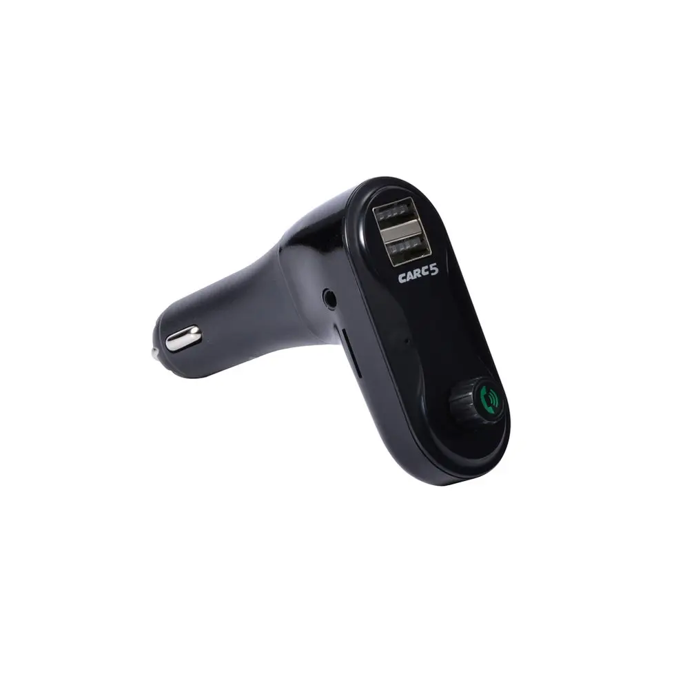 

Car Styling C5 Car Kit Handsfree FM Transmitter Radio MP3 Player USB Charger LCD Remote Music Player Support TF Card