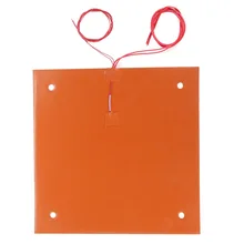 750w 110 v-220 v 330*330 мм с клеящейся задней и NTC 100 к термистор силикона с подогревом кровать грелка для CR-10 3D-принтеры