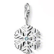 Fashion 925 Rhinestone Snowflake Diy Charms Fit Bracelets &amp Necklaces Making Jewelry For Women Breloque SCH0294 | Украшения и