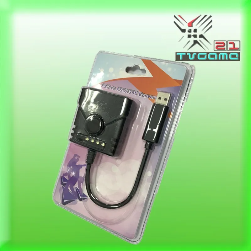 

Gamepad Racing Wheel Adapter Converter For PS2 to Xbox 360 Controller
