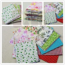 Фирменная новинка 10 квадратная форма pcs из хлопка с цветочным узором в стиле «пэчворк» поликоттон Кухня Ванная комната DIY ткани 10х10