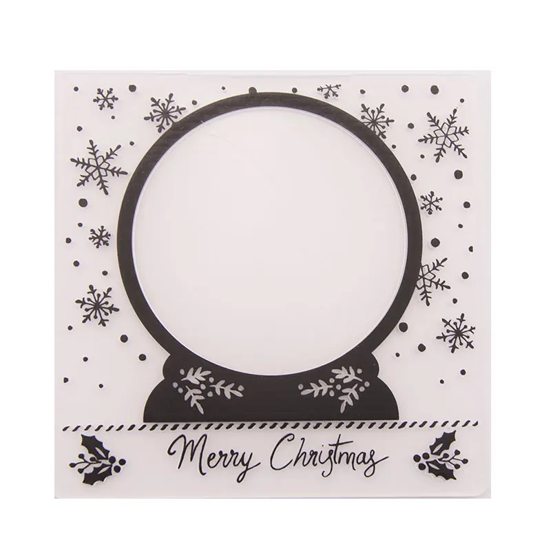 

NCraft Embossing folders EM086 Plastic Embossing Folder For Scrapbooking DIY Photo Album Card