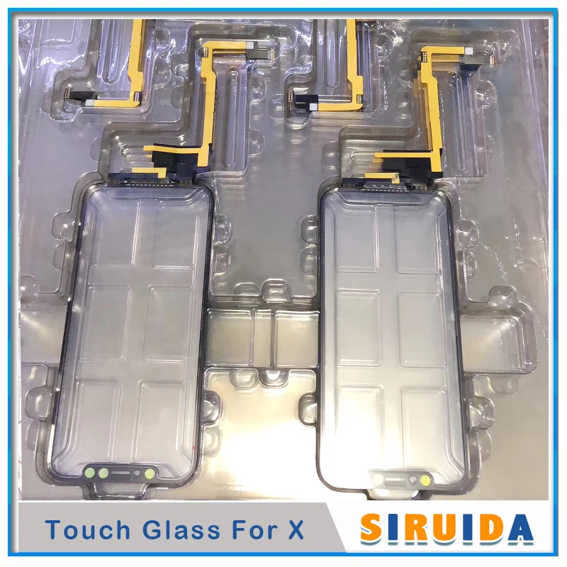 i X touch glass