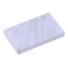 Новые креативные прямоугольные камни текстура липкий блокнот для заметок красный, мраморные канцелярские наклейки