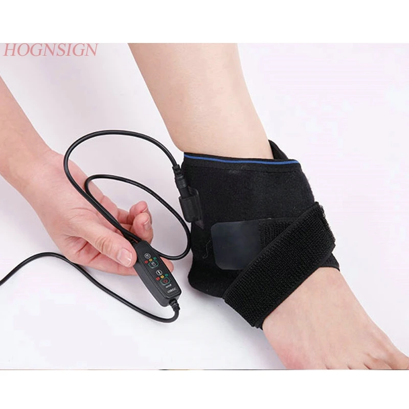 Moxibustion Ankle Warm Warming Heating Electric Heat Pack Men And Women Sports Sprain Joint Medical Prote Moxa Care Tool infrared electric heating ankle protector sprain recovery joint pain warm mugwort far heat compress ankle protector