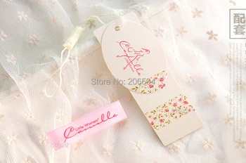 

dpn029 500pcs clothing tags Hang Tags paper labels,umbrella shoe underwear bags labels and tags with sling