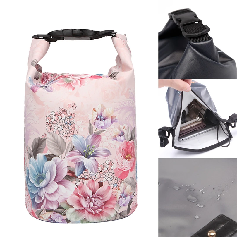 Portable 10L/15L Drifting Bag Nylon Waterproof Bag Dry Sack Dive Beach Rafting Storage Pouch Swimming Bag Drop Shipping A30