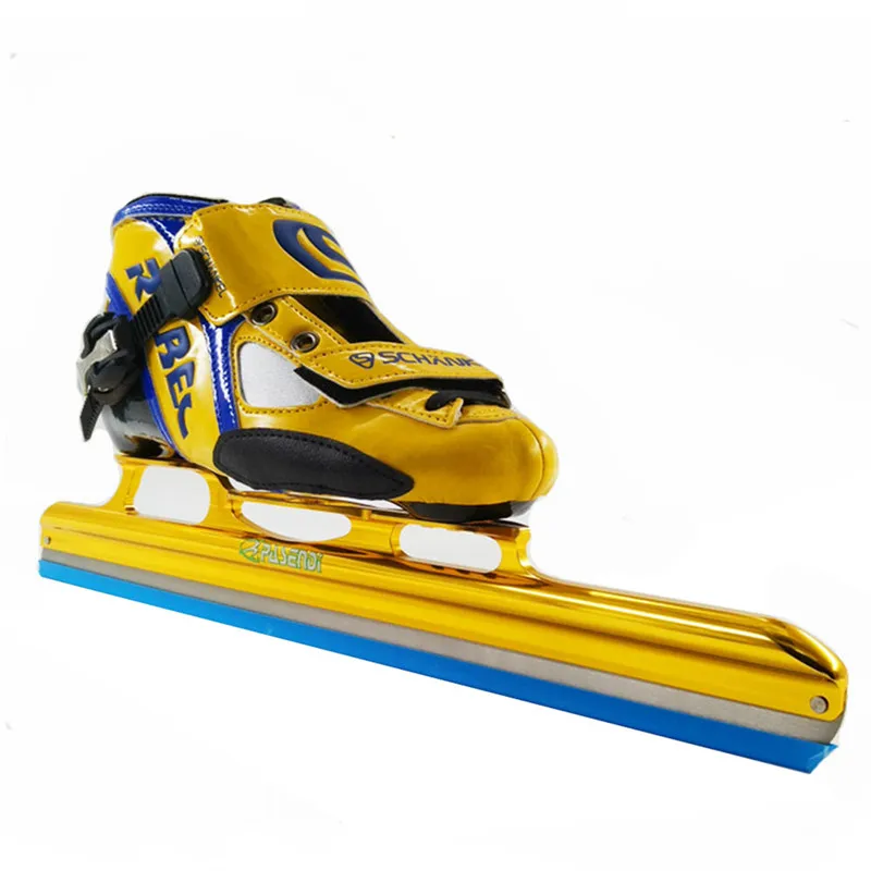 

REBEC LONG Track ice skating shoes black white roller skates for Hockey shooes Ice shoes