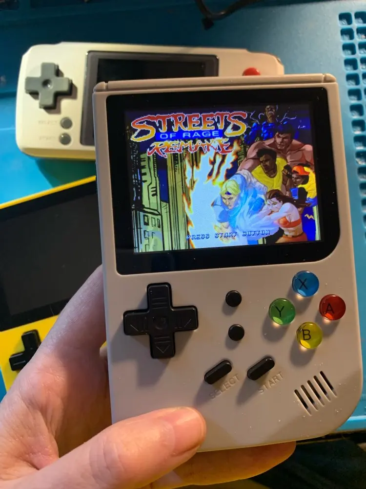 3-дюймовые видеоигры портативная Ретро FC консоль игра игровая плеер RG 300 16G + 32G 3000