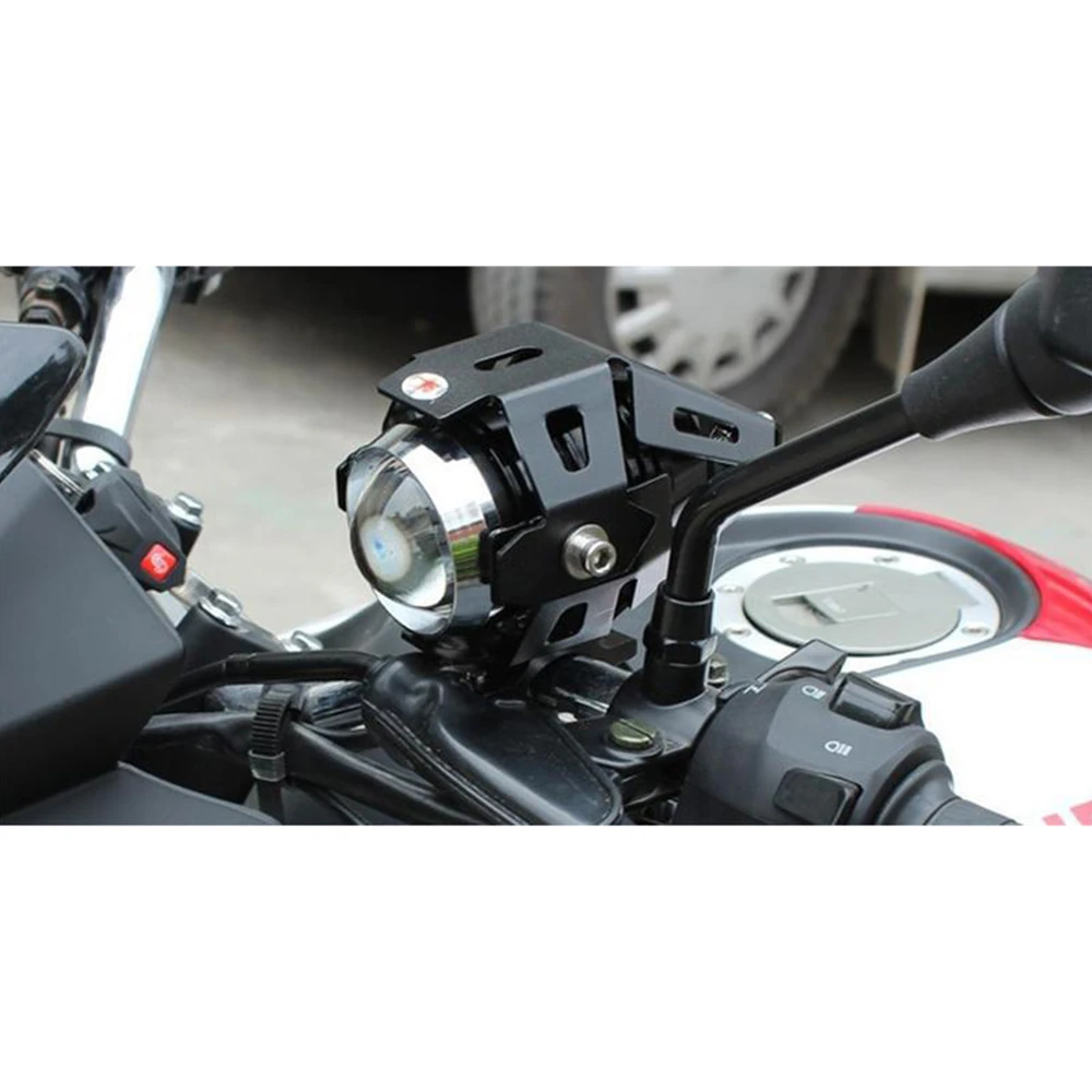 Modoao 1 шт. 2 шт. 125 Вт мотоциклетные светодиодный головной светильник 12V 3000LMW U5 вождения Точечный светильник s фары Moto пятно света головной светильник