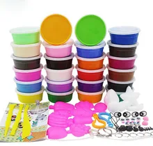 4Style Sets With Gift Air Drying Super Light Plastic Clay Colorful Silly Putty font b Plasticine