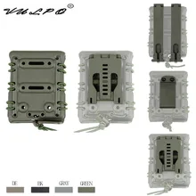 VULPO Тактический 7,62 мешок для магазина Перевозчик с Molle/пояс быстро крепится Millitary Molle Quick Release Один Подсумок кобура