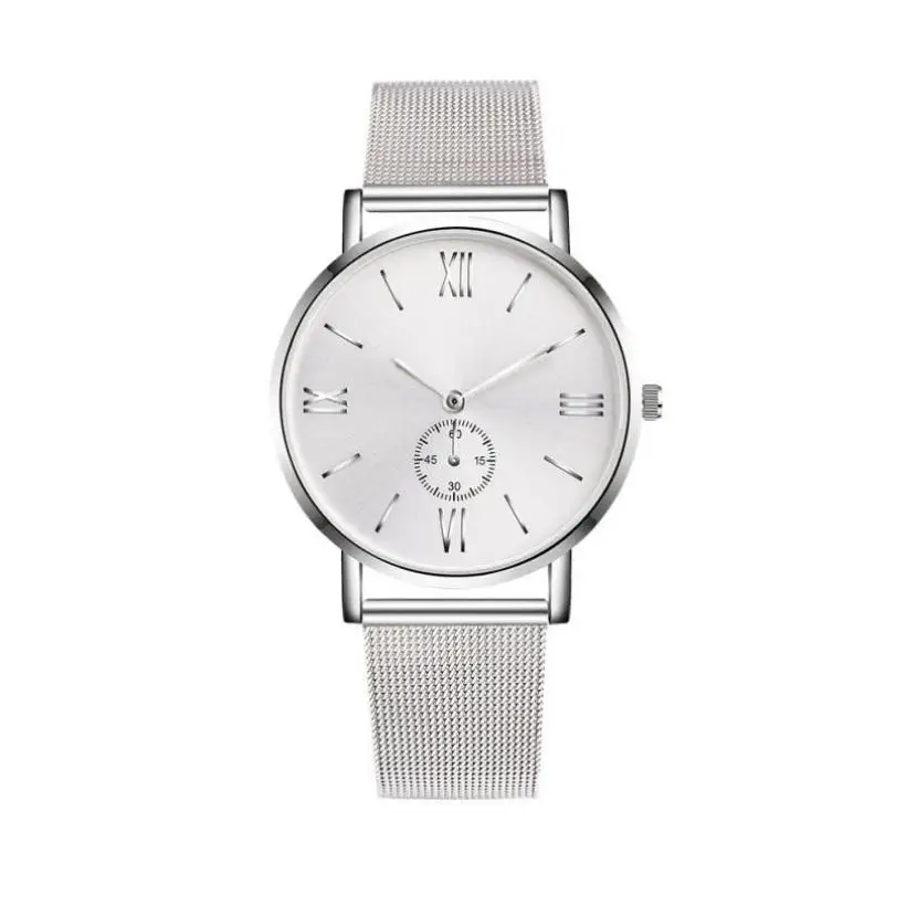 

Timezone #401 Duobla Brand Women Stainless Steel Watch Crystal Analog Quartz Bracelet Watch