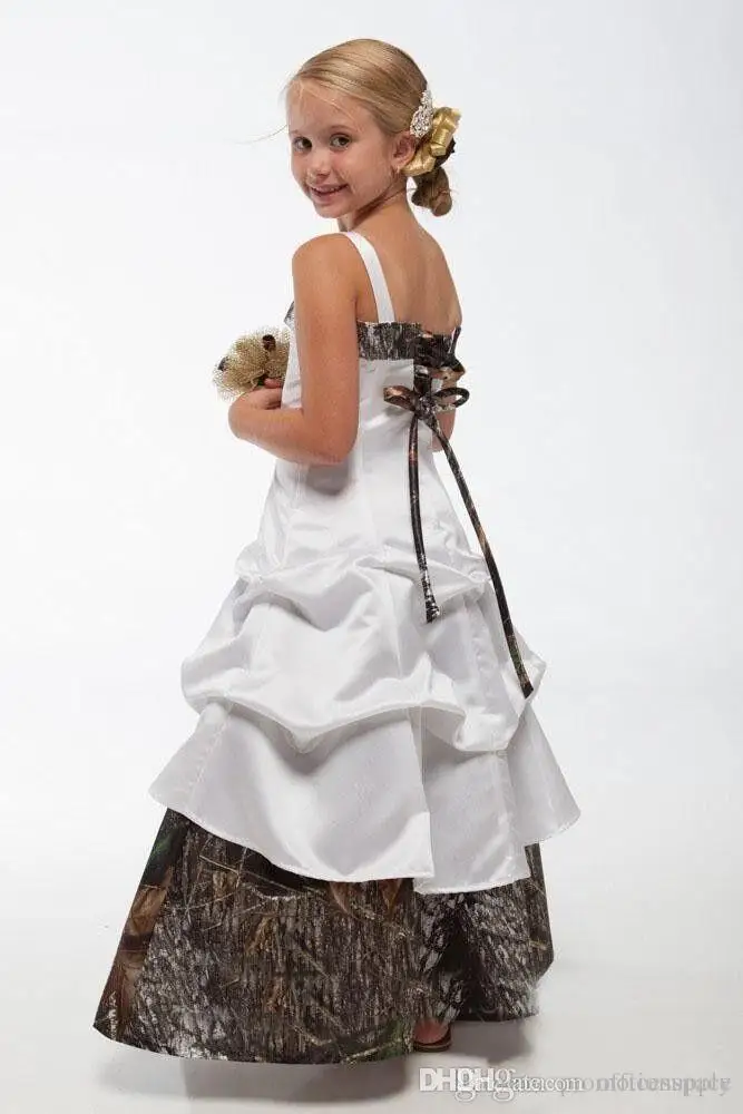 Camouflage Flower Girl Dresses - Wedding Dresses In Redlands