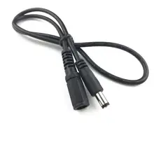 Female to Male 12V DC Power Cable Extension Cord Adapter Plug 5.5mm*2.1mm For CCTV Camera or LED Strip