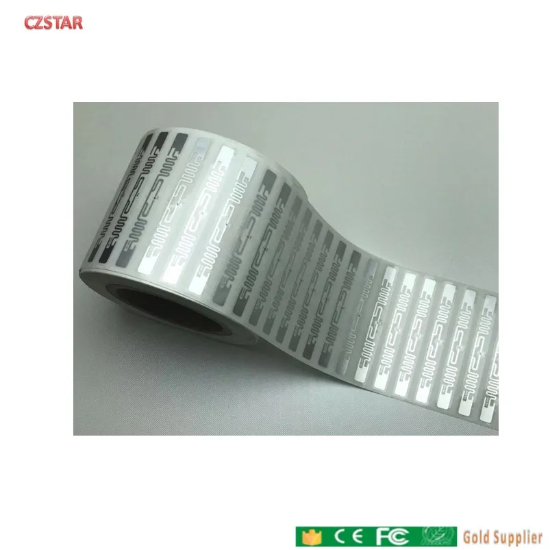 

860-960MHz RFID UHF Alien 9740 RFID Clear Wet inlay alien h4 rfid tag label for asset management uhf rfid asset management tag