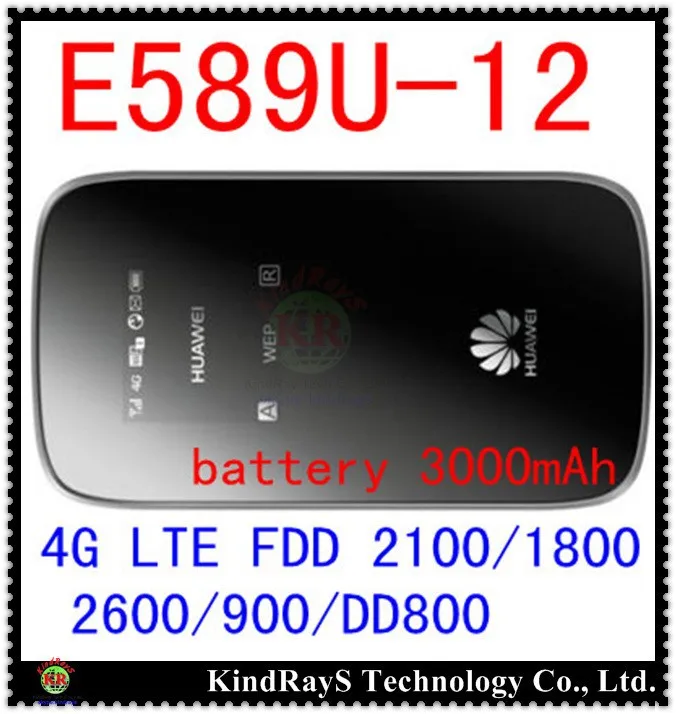 Открыл Huawei E589 e589u-12 LTE 4 г точка Wi-Fi маршрутизатор 4 г LTE МИФИ ключ FDD 2100/1800/ 2600/900/DD800 PK e8278 e8372 e5577