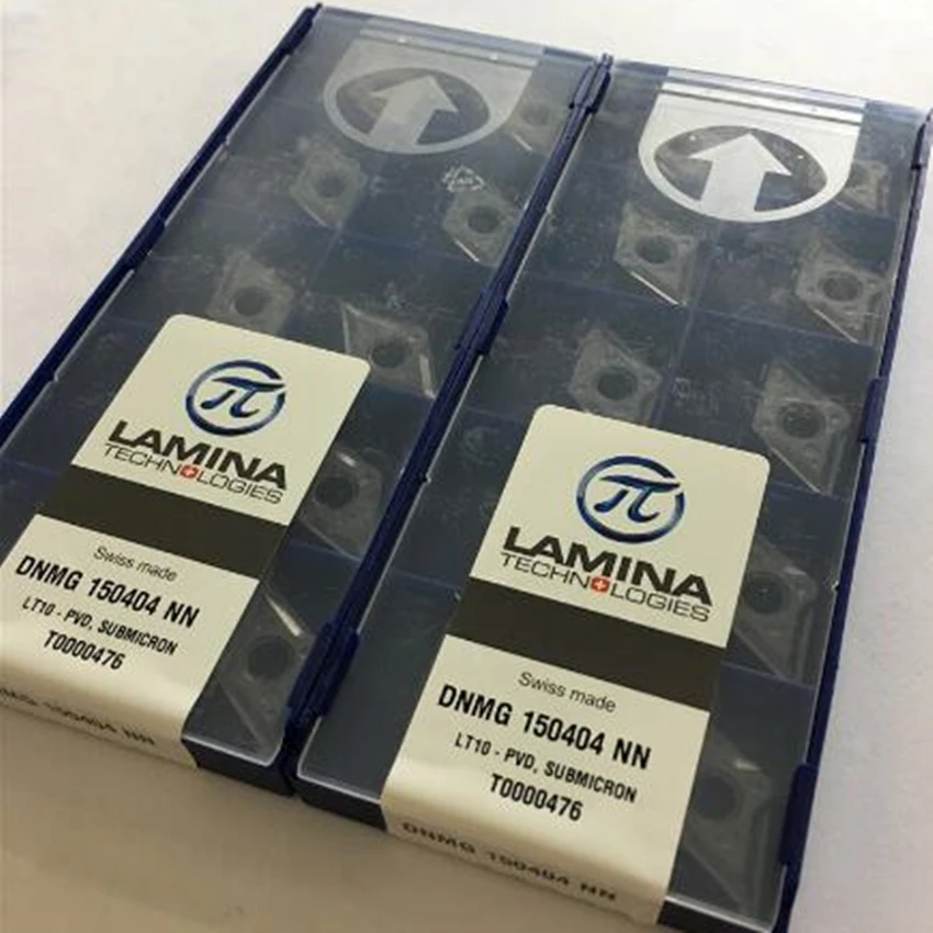 Пластинка DNMG150404NN LT10 DNMG431/DNMG150408NN LT10 DNMG432/DNMG150412NN LT10 DNMG433 ЧПУ Поворотные твердосплавные вкладыши
