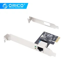 ORICO PCI Express PCI-E сетевая карта 1000 Мбит/с Gigabit Ethernet 10 м 100 м 1000 м RJ45 адаптер конвертер сетевой контроллер 1 шт