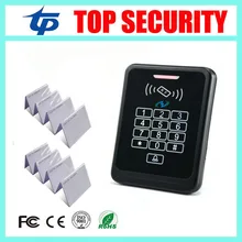 Boa qualidade de alta segurança weigand RFID controle de acesso cartão de 125 KHZ ID card reader teclado touch porta de RFID e senha abridor de garrafas