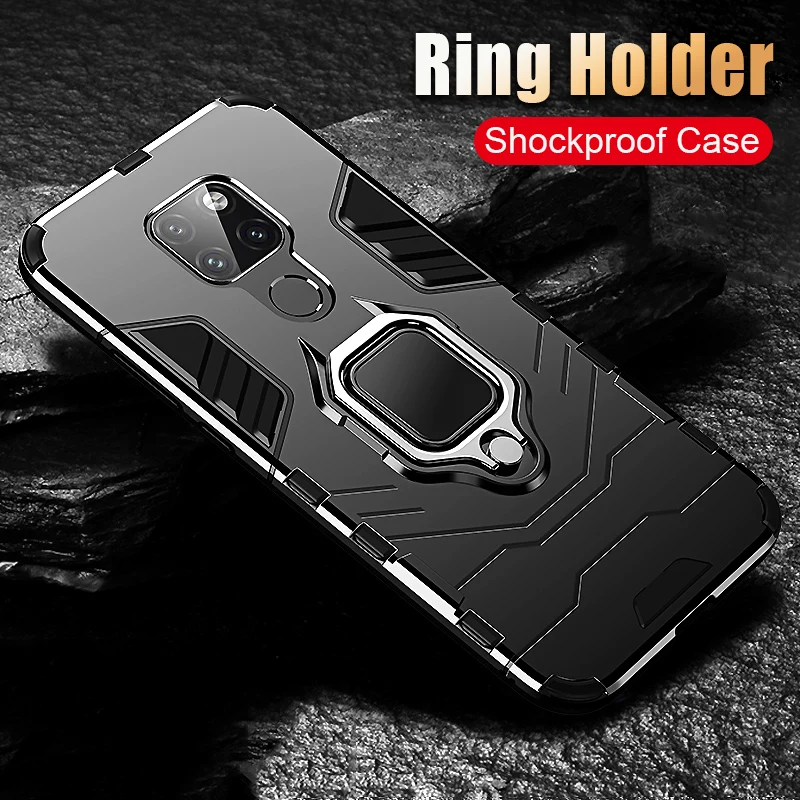 

Ring Holder Stand Phone Case For Huawei Mate 20 Pro lite X Shockproof Armor Protective Cover For Huawei Mate20 pro lite Case