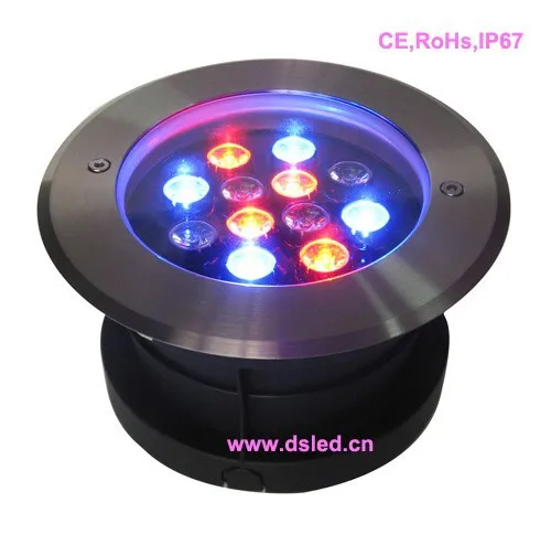 Emissor de Luz w ao ar Rgb de Alta Ip68 12 Livre Potência Diodo Embutida Levou Piscina Luz Aço Inoxidável Ds 11s 09 12w rgb 12 v Dc Tensão Constante 8 de Alta potência DIODO EMISSOR de luz