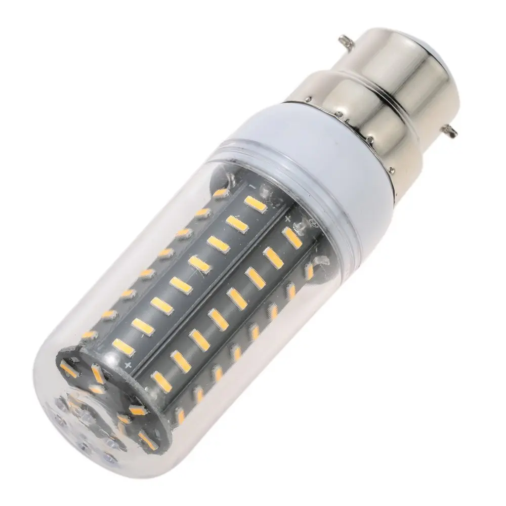 B22 LED 4014 SMD 10 Вт 15 20 25 30 кукурузная Лампа Теплая 3000 К холодный 6000 AC 220 В 110 в 36 56 72 96 138