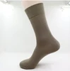 Fcare 10 pièces = 5 paires noir, kaki, gris foncé, brun 43-46 fibre de bambou longue jambe chaussettes bambou hommes robe chaussette professionnelle calcetines ► Photo 2/5