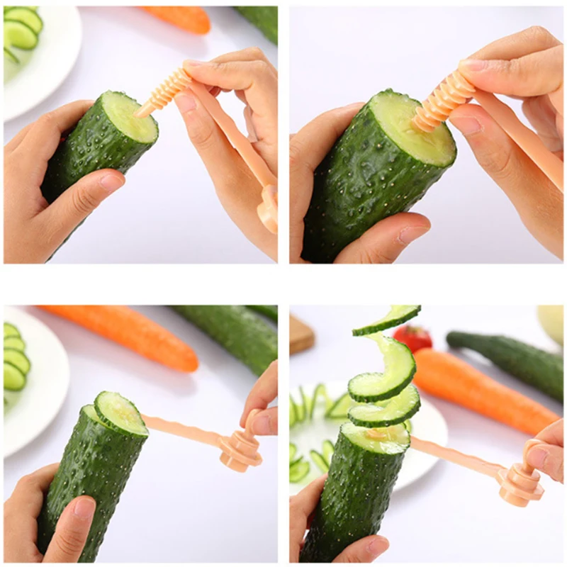 Кухонные овощерезки для фруктов и овощей кудри картофеля модели спиральная