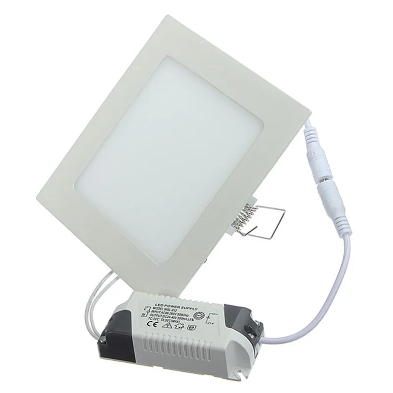 

Dimmable LED Ceiling Panel Light 4W/6W/9W/12W/15W/25W Recessed LED Downlight with driver support dimmer Warm/Natural/Cold White