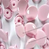 Glossy or Matt Cap Face finish T08 T3 T5 T8 KAM Round PLASTIC SNAPS FASTENER T5 Star RESIN SNAP BUTTONS , 1000 Sets/Color , BB02 3