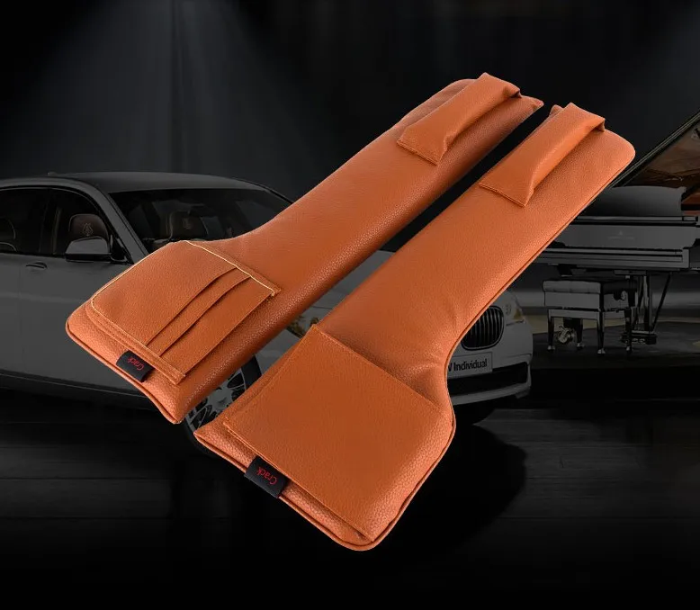 

Decoration Cover Car Seat Gap Pad Leak Proof Plate Plug Seat Leak Cover For Universal Vehicles Auto Cleaner Stopper 2pc