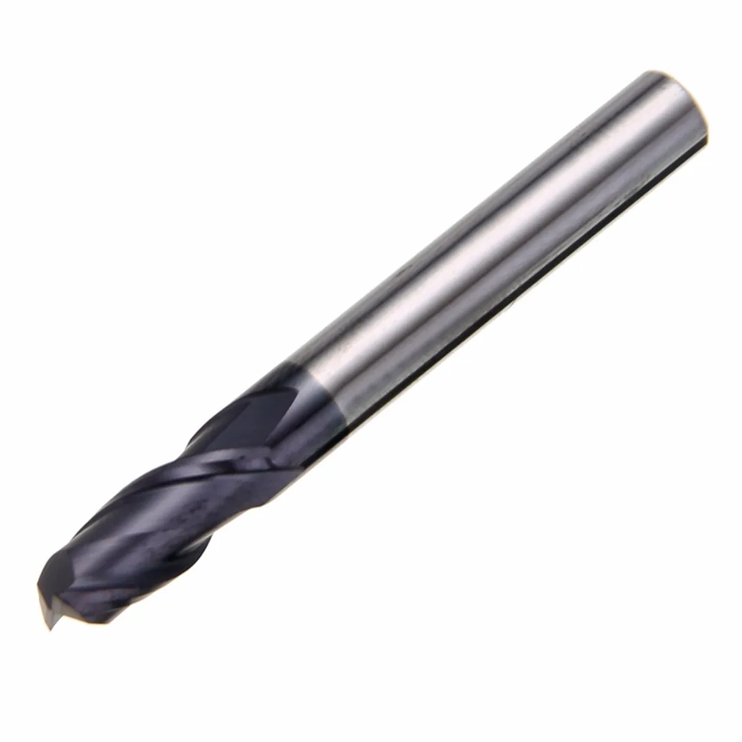 5pcs 2 Flute 6mm End Mill Set Solid Carbide Tungsten Coating CNC Woodwoking Milling Cutters