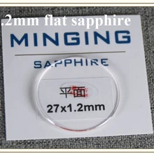 Круглые плоские сапфировые часы толщиной 1,2 мм для замены часов выберите Размер 29 мм~ 38,5 мм