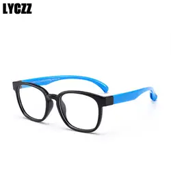 LYCZZ Tr90 дети оптические очки рамки S для мальчиков и девочек близорукость рецепт очки ребенок зрелище студент квадратный