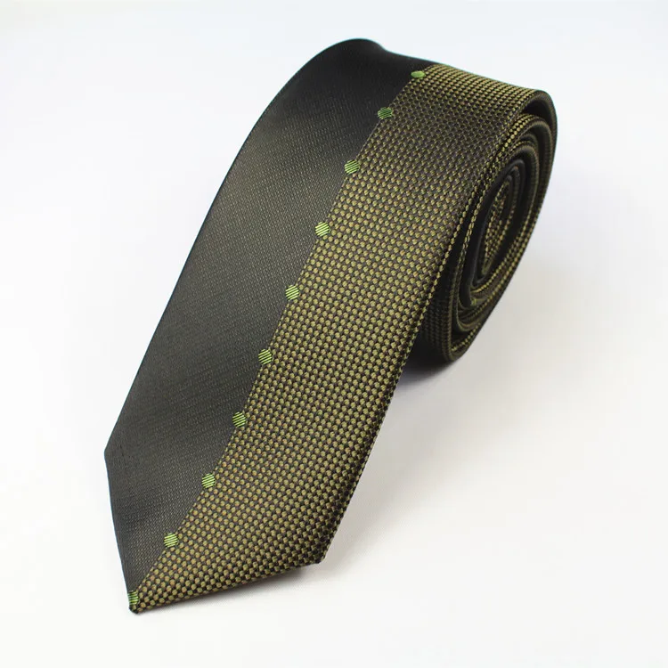 GUSLESON, новинка, тонкие галстуки для мужчин, высокое качество, Свадебный галстук, в горошек, полосатый галстук, Corbatas Hombre, галстук, мужские галстуки для бизнеса - Цвет: 16