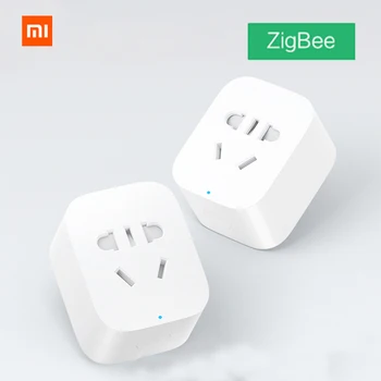 

Original Xiaomi Mi Smart Socket Zigbee Version APP Remote Control Timer Power Plug Power Detection Plug Work with Gateway