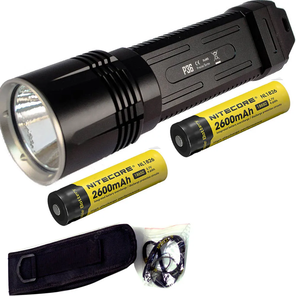 NITECORE P36 CREE MT G2 светодиодный фонарик 2000Lm Открытый Отдых Охота Поиск спасения