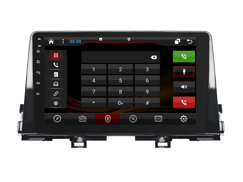 Flash Deal Elanmey android 8.1 car radio for kia Morning 2017 car accessories DSP device Gps Navi multimedia bluetooth camera recorder 4