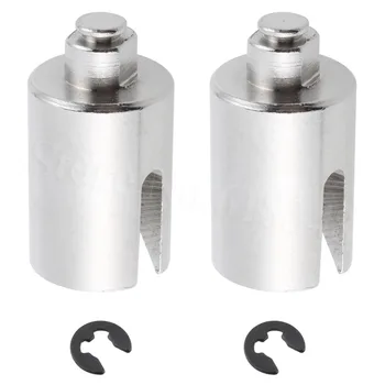 

2pcs RC Upgrade Parts Diff Bevel Gear Drive Cup with E-Clips For FS Racing 1/10 Desert Buggy 53625 53632 Baja