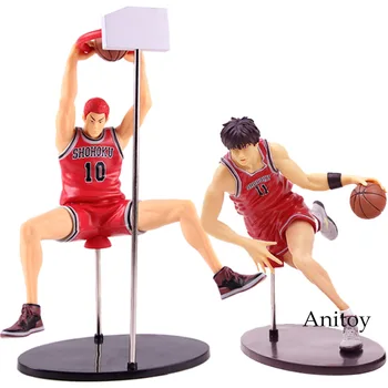 

Anime Slam Dunk Figure Action Rukawa Kaede / Sakuragi Hanamichi PVC Collectible Model Toy