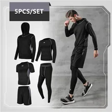 OLOEY 5 Pcs/Set Tracksuit Men Set 2019 Summer Sport Suit Short sleeve Sportswear Hoodie Sweatshirt & sweatpants Jogger men Suit OLOEY 5 Pcs/Set Tracksuit Men Set 2019 Summer Sport Suit Short sleeve Sportswear Hoodie Sweatshirt & sweatpants Jogger men Suit