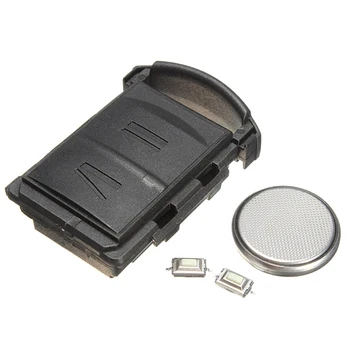 

2 Button Remote Key Fob Case Shell Switch+ Battery DIY Repair Kit For Vauxhall Opel Corsa Combo
