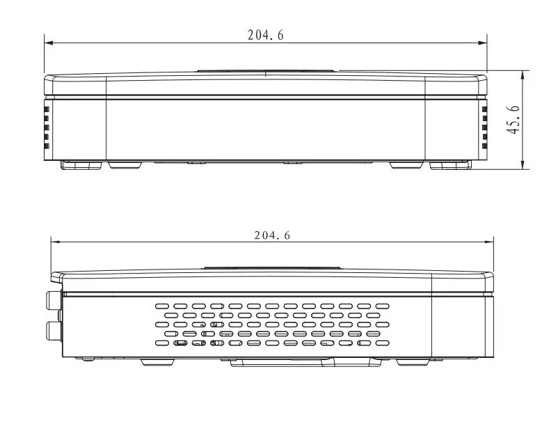 Dahua NVR4104-4KS2 NVR4108-4KS NVR4116-4KS2 4/8/16 Channel Smart 1U 4K&H.265 Lite Network Video Recorder