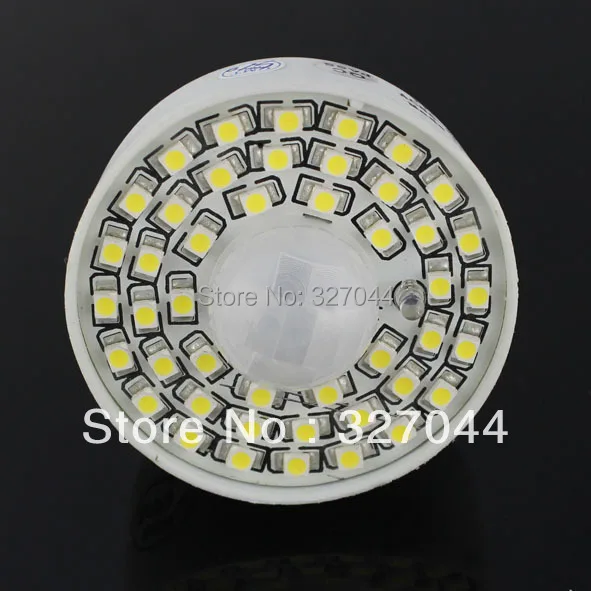 

4psc/lot Free shipping infared E27 socket Motion Detector PIR SMD 45 Super Bright LED 3.5w 3258 SMD 45LEDs led sensor lamp