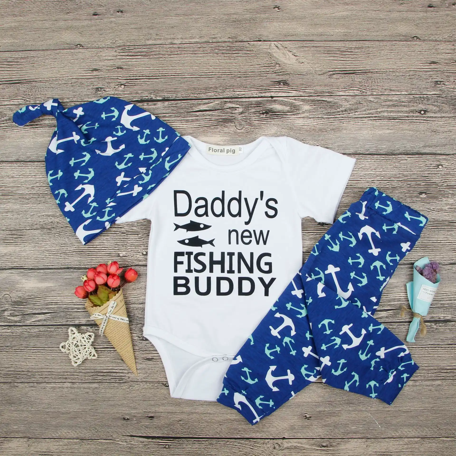 baby boy fishing outfit