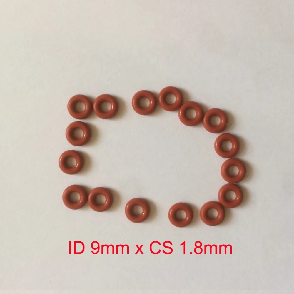 Внутренний диаметр 9 мм x CS 1 8 черное резиновое уплотнительное кольцо силиконовое