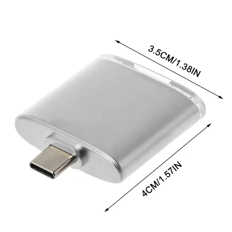 USB 3,1 Тип C для Micro SD SDXC памяти TF считыватель карт OTG адаптер для MacBook samsung Galaxy S8 S9 Xiaomi 6 6X8 Note3 Mix 2