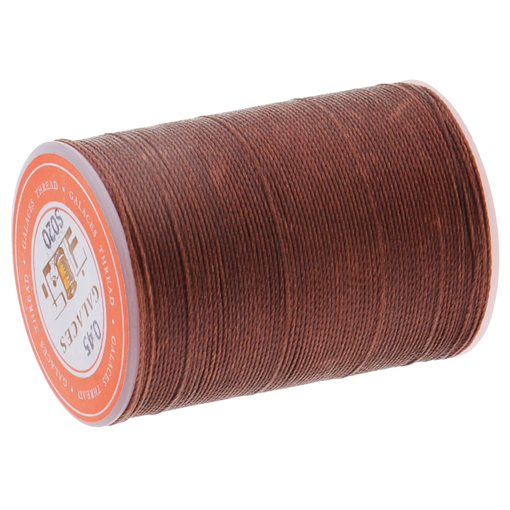 12 Colors 0.45mm Durable Leather Sewing Waxed Thread Cord For DIY Handicraft Tool Hand Stitching Thread 85 Meters